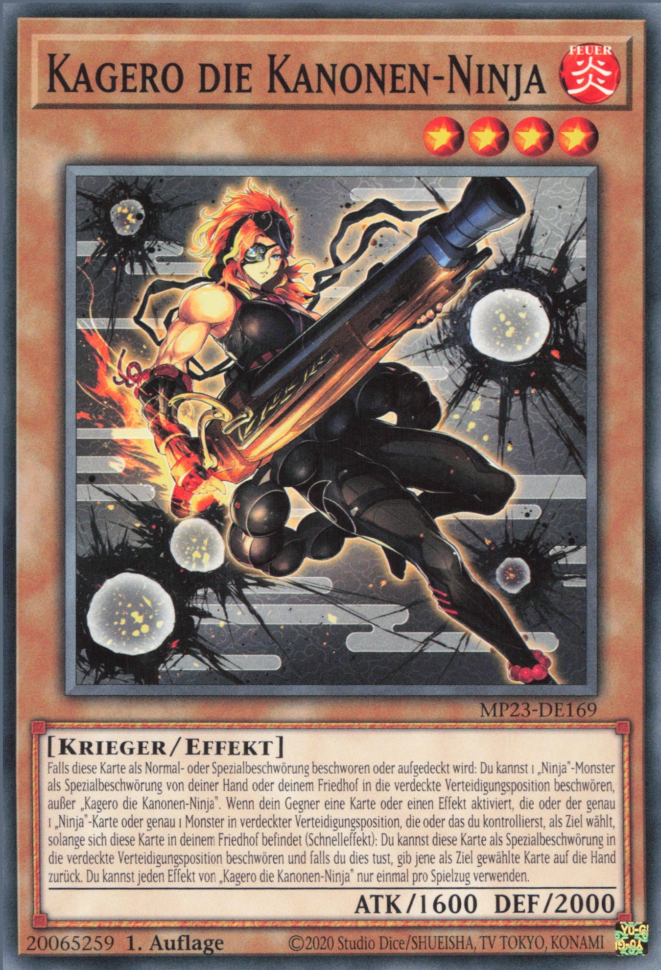 Yu-Gi-Oh! Kagero die Kanonen-Ninja