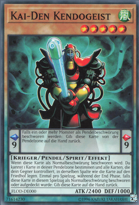 Kai-Den Kendogeist FLOD-DE000 Common Deutsch