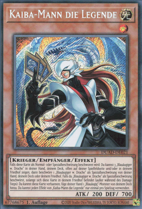 Kaiba-Mann die Legende DUAD-DE021 Secret Rare Deutsch