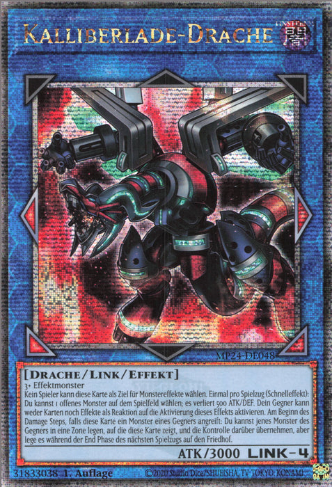 Kalliberlade-Drache MP24-DE048 Quarter Century Secret Rare Deutsch