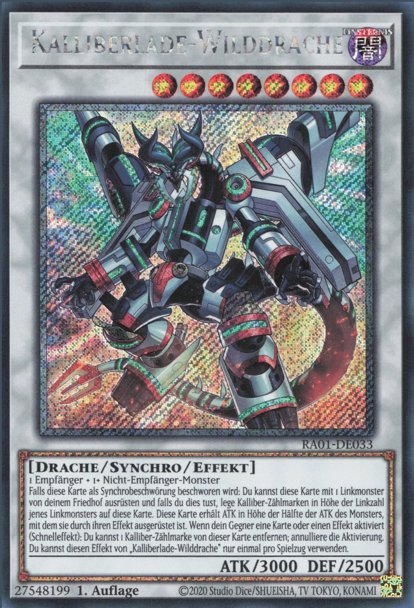 Yu-Gi-Oh! Kalliberlade-Wilddrache (V.4)