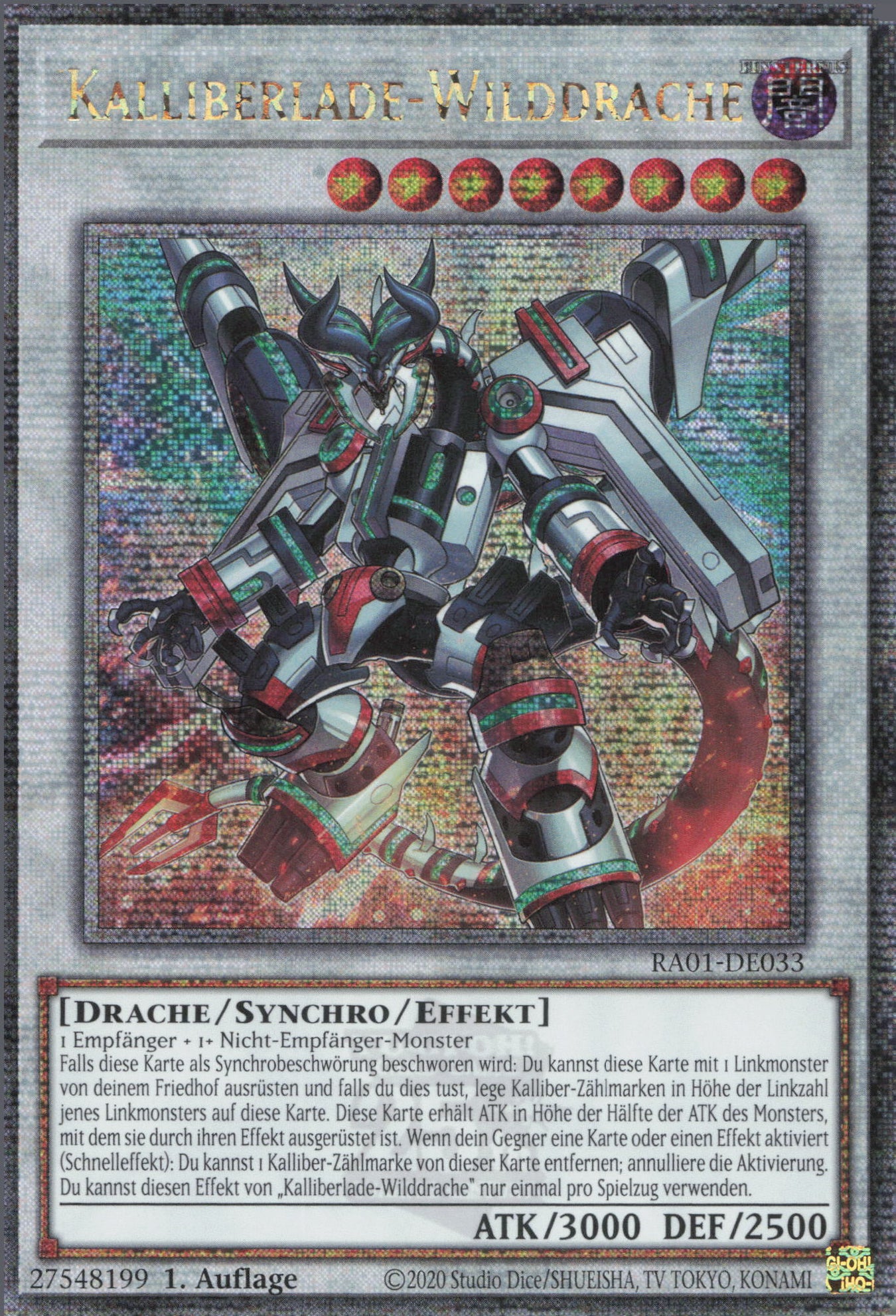 Yu-Gi-Oh! Kalliberlade-Wilddrache (V.5)