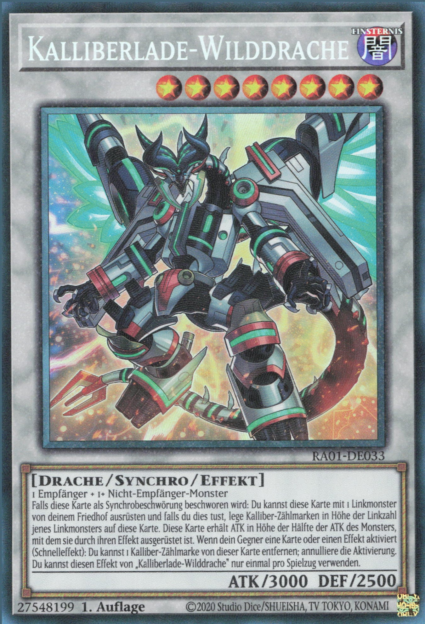 Yu-Gi-Oh! Kalliberlade-Wilddrache (V.6)