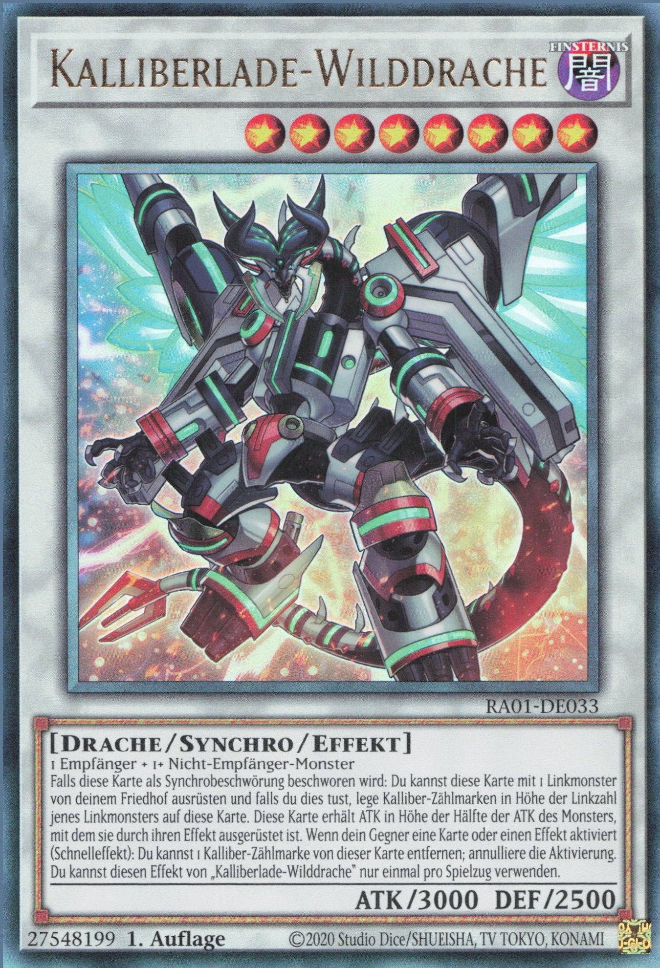 Yu-Gi-Oh! Kalliberlade-Wilddrache (V.7)