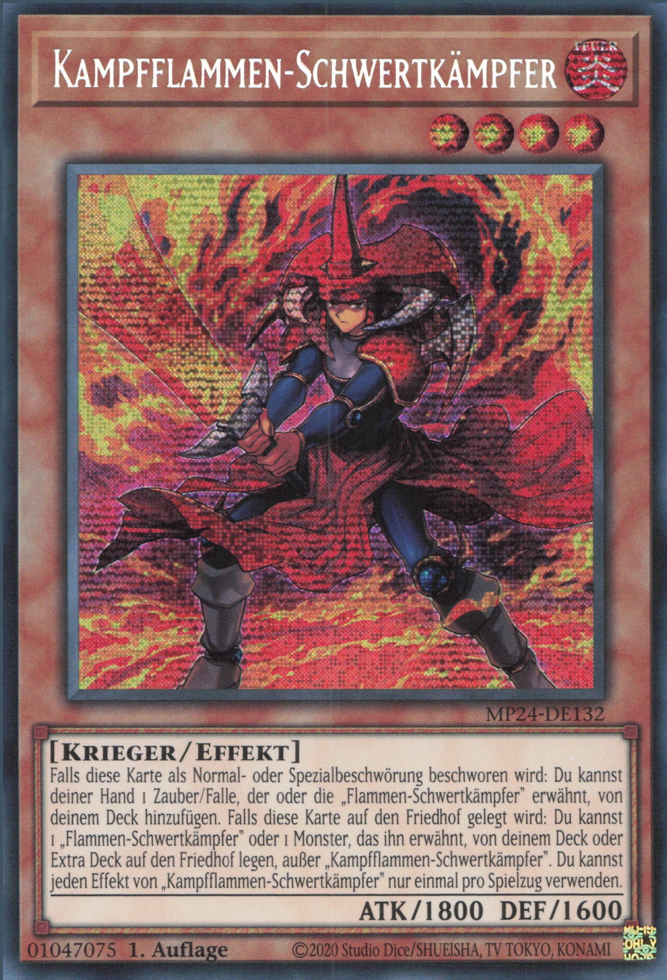 Yu-Gi-Oh! Kampfflammen-Schwertkämpfer