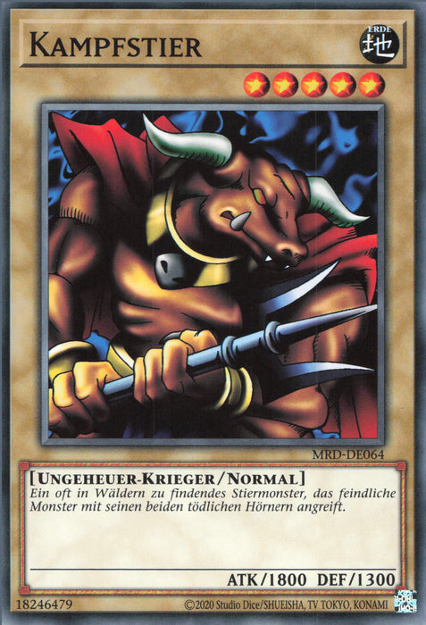 Kampfstier MRD-25TH-DE064 Common Deutsch