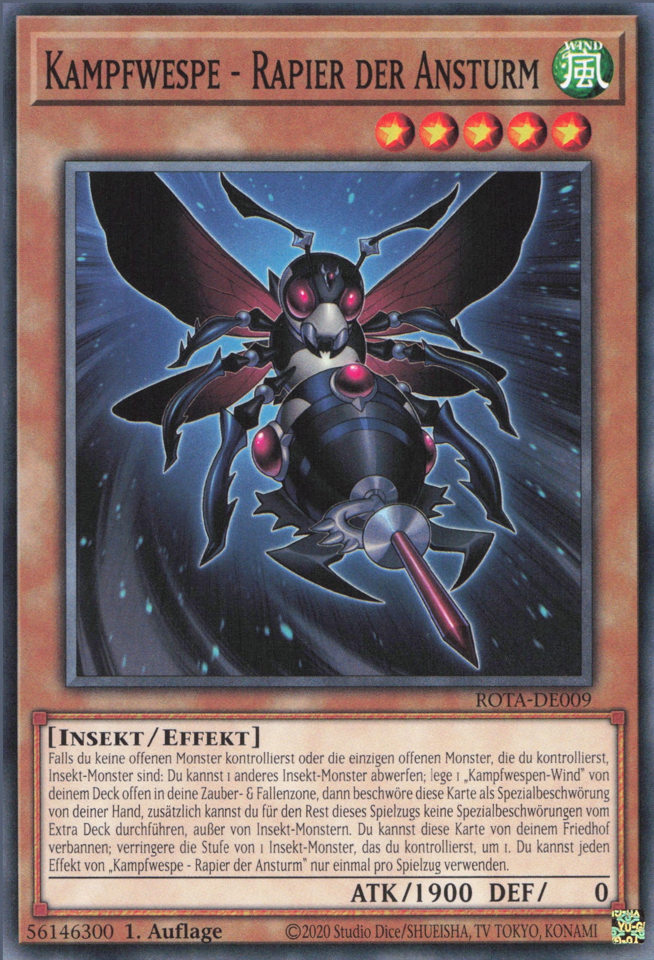 Yu-Gi-Oh! Kampfwespe - Rapier der Ansturm