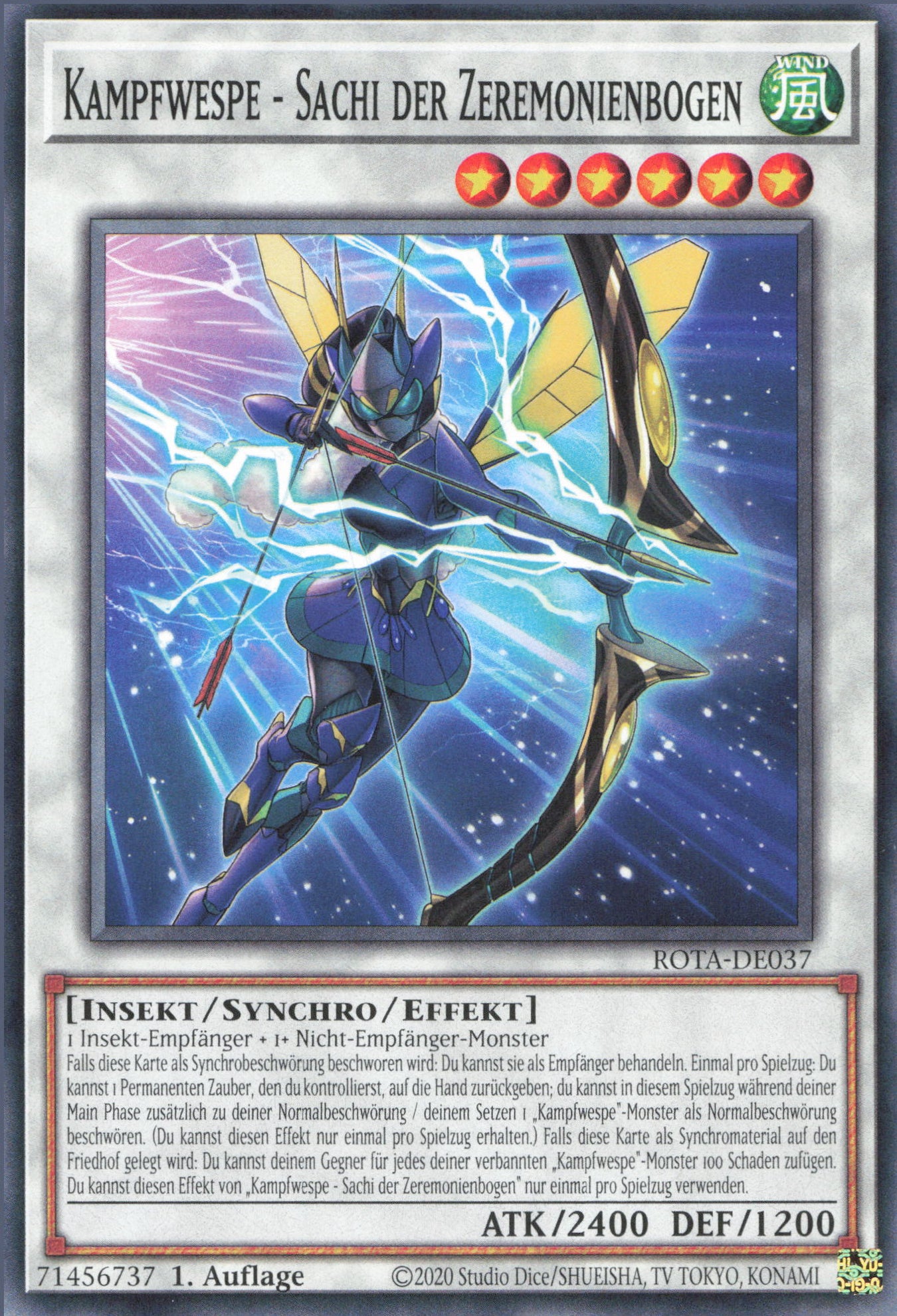 Yu-Gi-Oh! Kampfwespe - Sachi der Zeremonienbogen