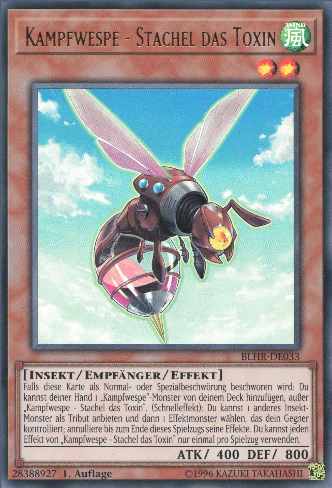 Yu-Gi-Oh! Kampfwespe - Stachel das Toxin