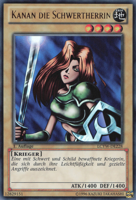 Kanan die Schwertherrin LCYW-DE228 Ultra Rare