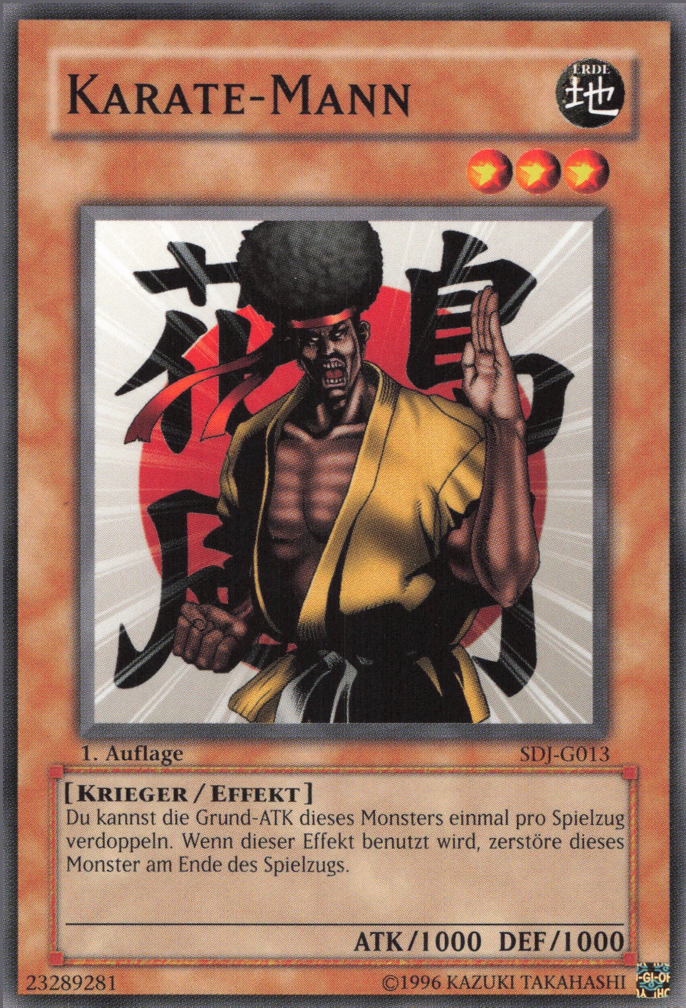 Yu-Gi-Oh! Karate-Mann