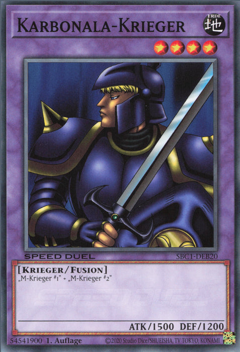 Karbonala-Krieger SBC1-DEB20 Common Deutsch