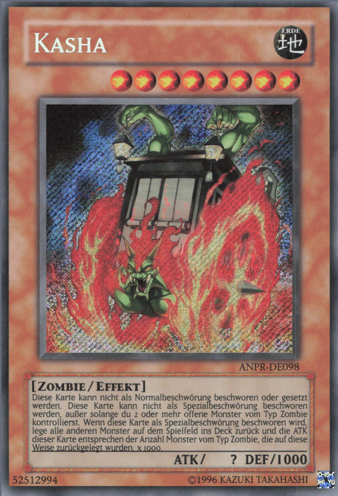 Kasha ANPR-DE098 Secret Rare Deutsch