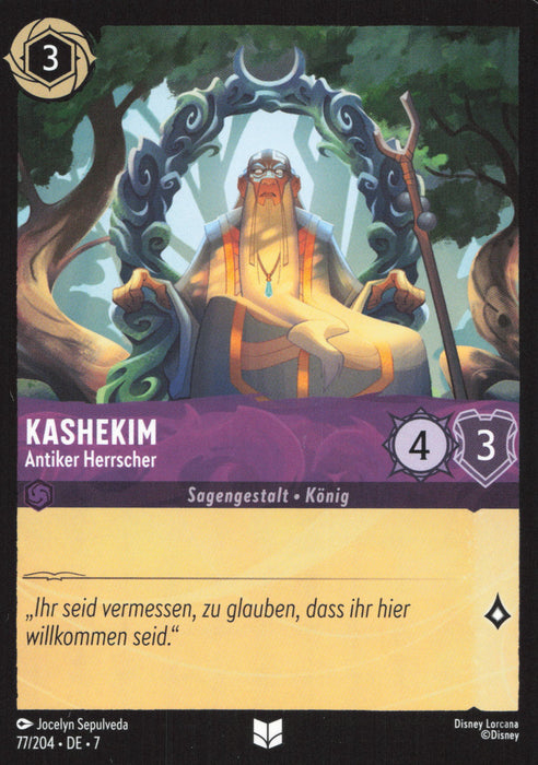 Kashekim - Antiker Herrscher 7ARI-077 Uncommon Deutsch