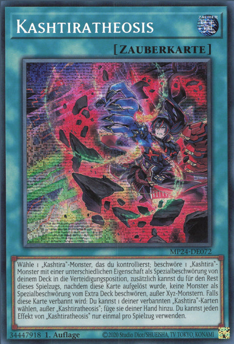 Kashtiratheosis MP24-DE072 Secret Rare Deutsch