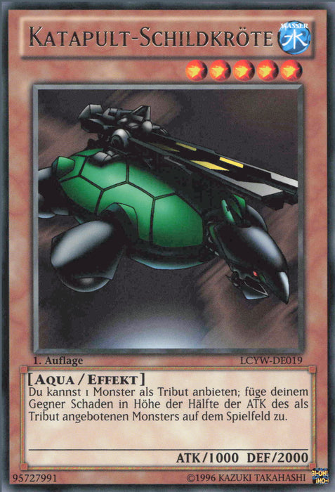 Katapult-Schildkröte LCYW-DE019 Rare Deutsch