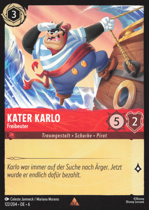 Kater Karlo - Freibeuter 6AZS-122 Rare Deutsch