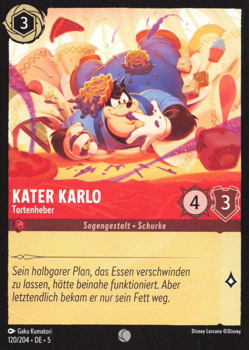 Kater Karlo - Tortenheber 5SSK-120 Common Deutsch