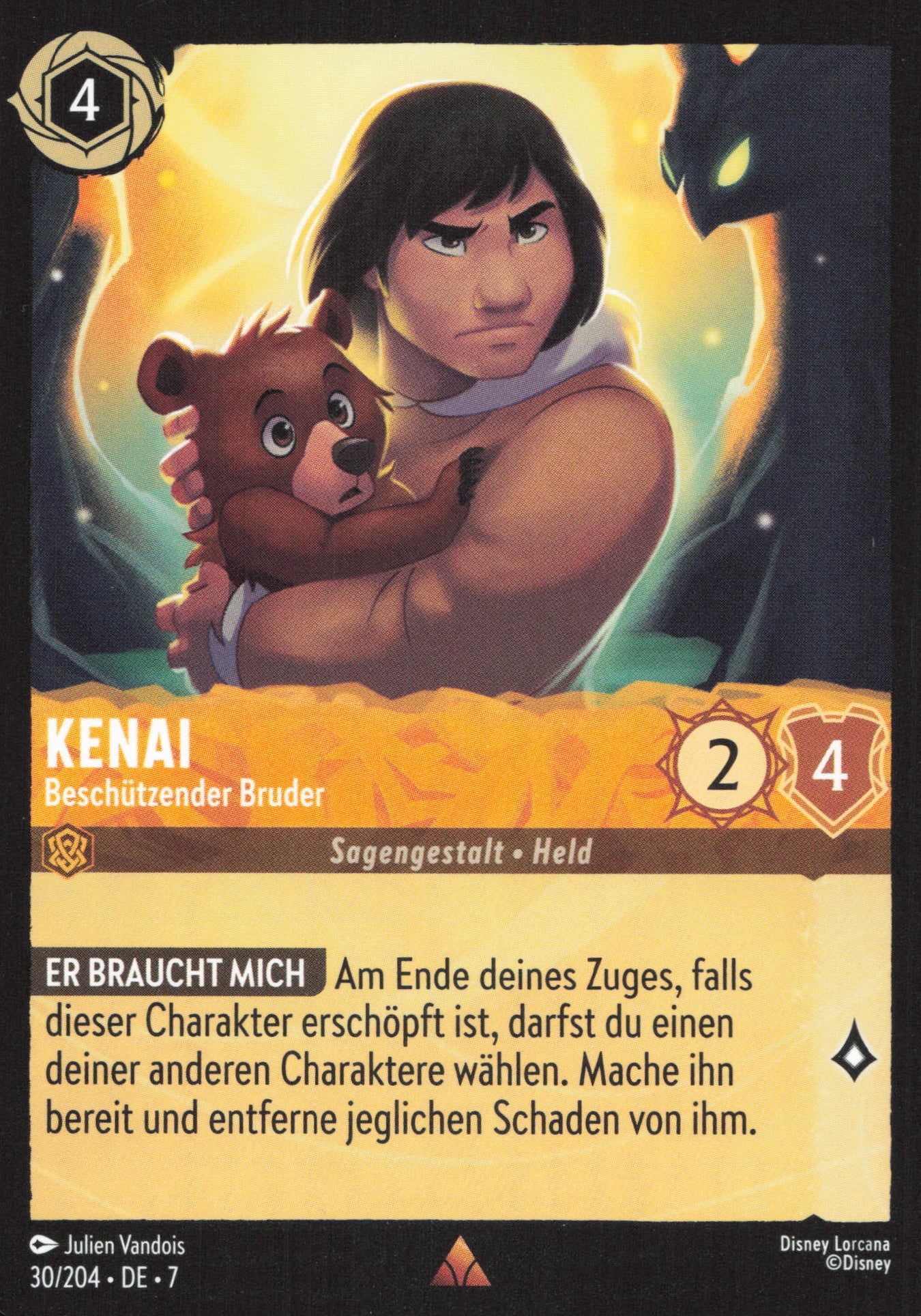 Kenai Disney Lorcana Karten
