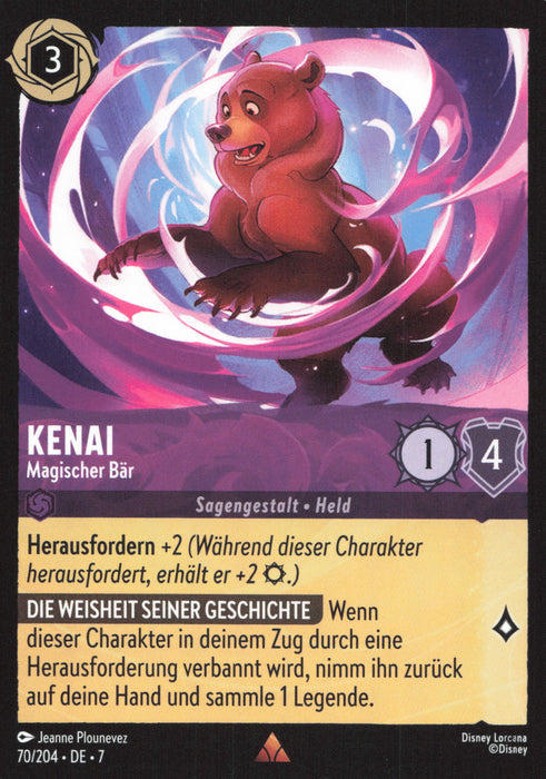 Kenai - Magischer Bär 7ARI-070 Rare Deutsch