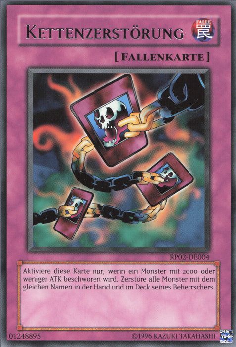 Kettenzerstörung RP02-DE004 Rare Deutsch