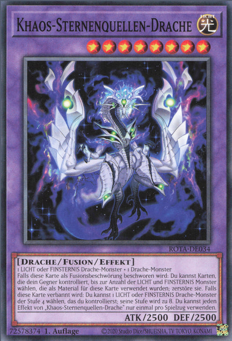 Khaos-Sternenquellen-Drache ROTA-DE034 Common Deutsch