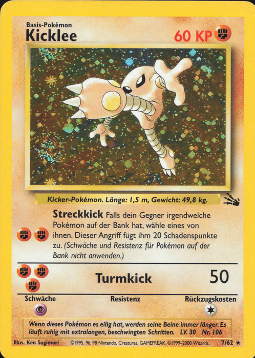 Kicklee FO-7 Holo Rare Deutsch