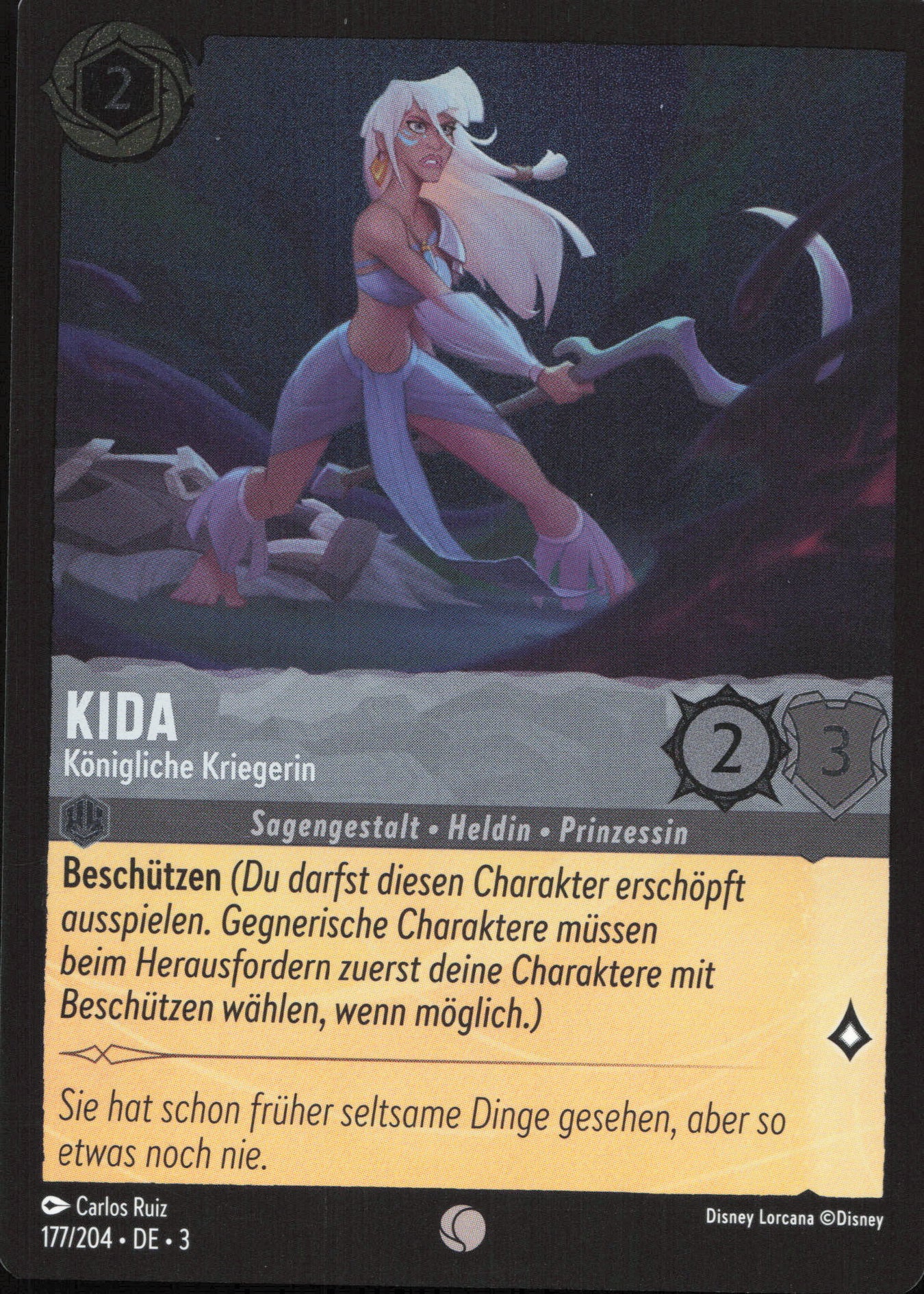 Kida Disney Lorcana Karten