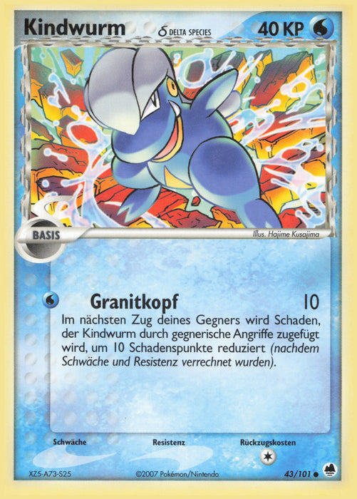 Kindwurm δ Delta Species DF-43 Common Deutsch