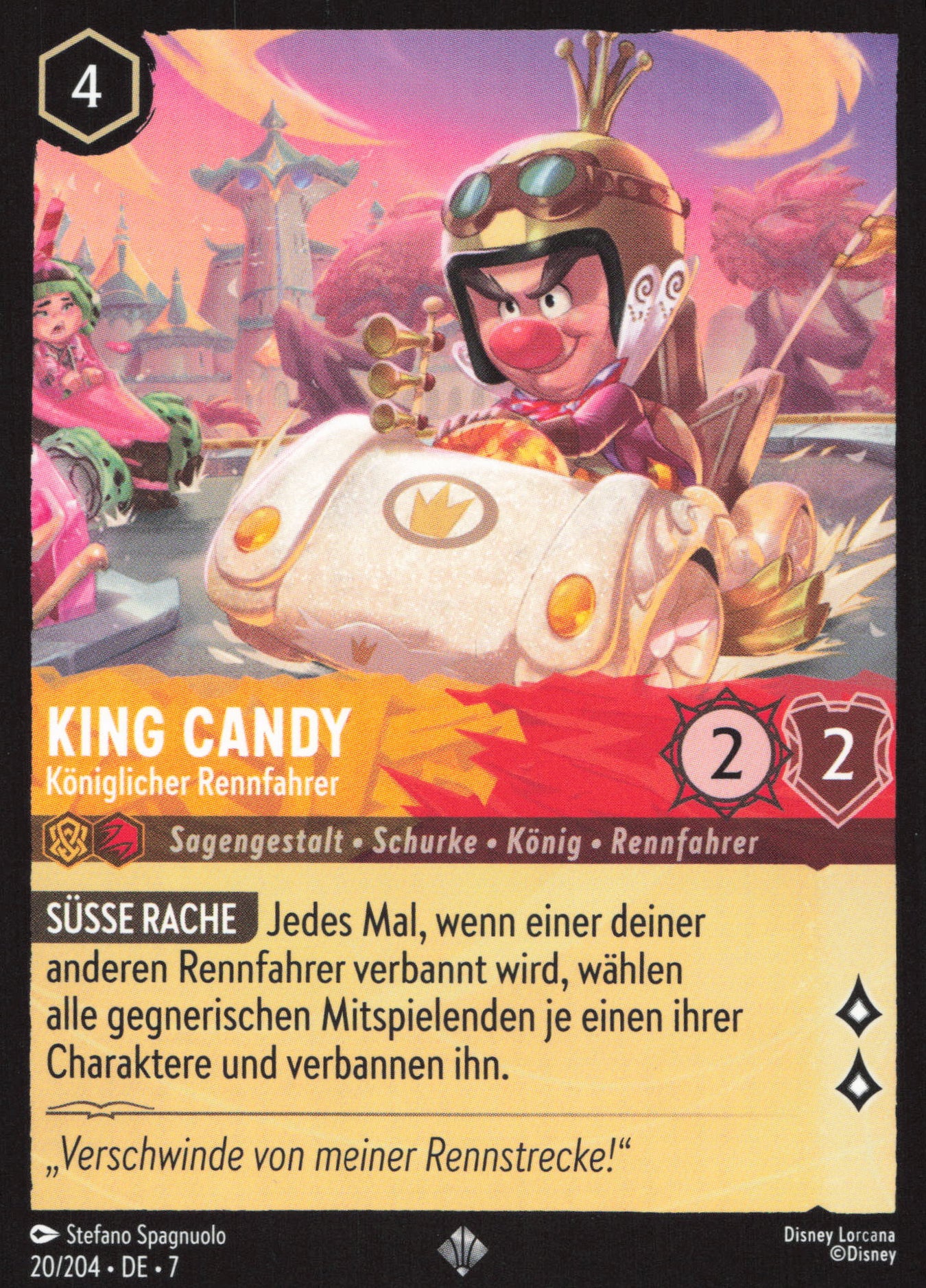 King Candy Disney Lorcana Karten