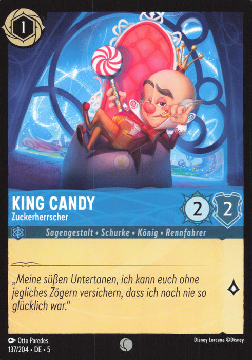 King Candy - Zuckerherrscher 5SSK-137 Common Deutsch