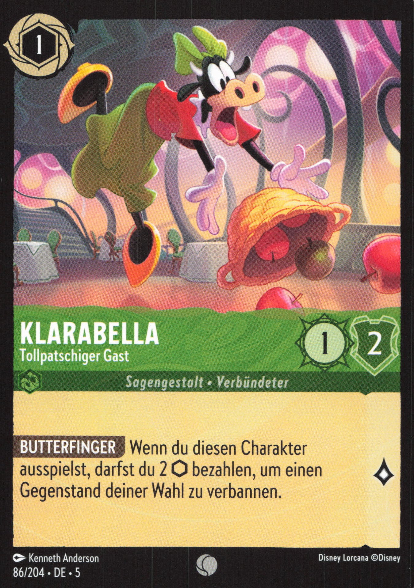 Klarabella Disney Lorcana Karten