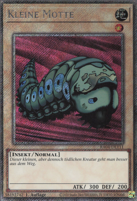 Kleine Motte (V.1) RA04-DE111 Platinum Secret Rare Deutsch