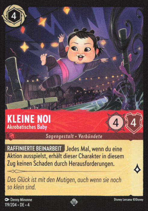 Kleine Noi - Akrobatisches Baby 4URS-119 Super Rare Deutsch
