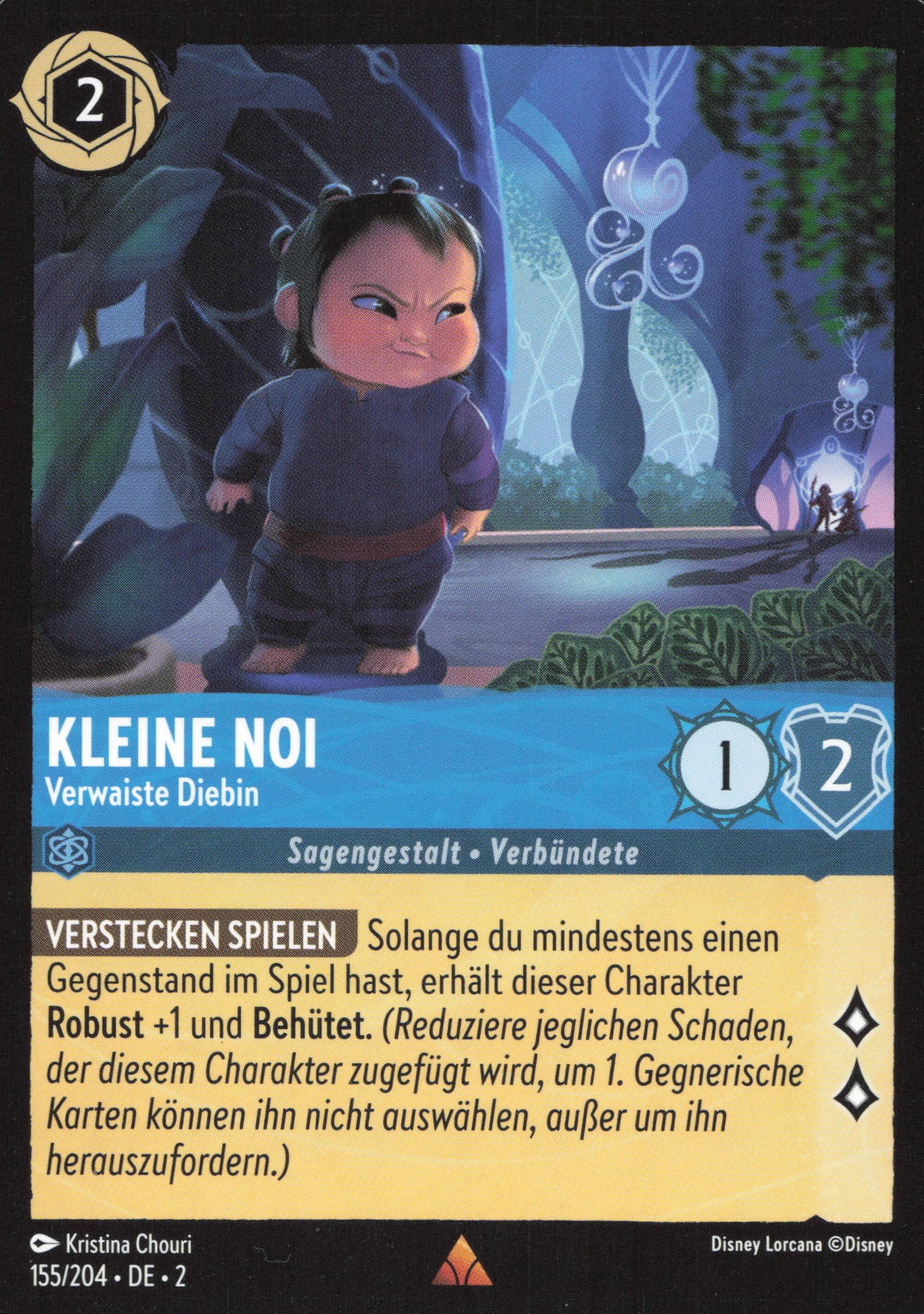 Kleine Noi Disney Lorcana Karten