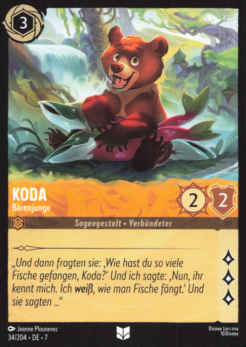 Koda - Bärenjunge 7ARI-034 Uncommon Deutsch