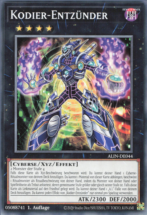 Kodier-Entzünder ALIN-DE044 Common Deutsch