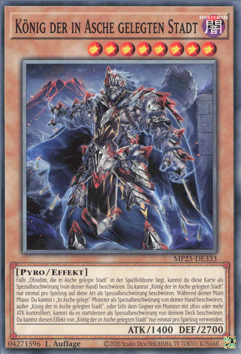 König der in Asche gelegten Stadt MP25-DE333 Common Deutsch