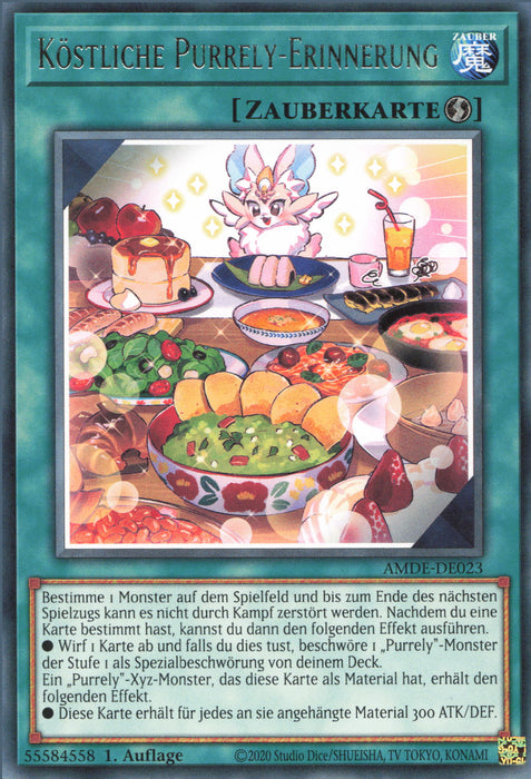 Köstliche Purrely-Erinnerung AMDE-DE023 Rare Deutsch