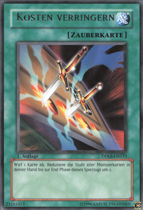 Kosten verringern DPKB-DE033 Rare