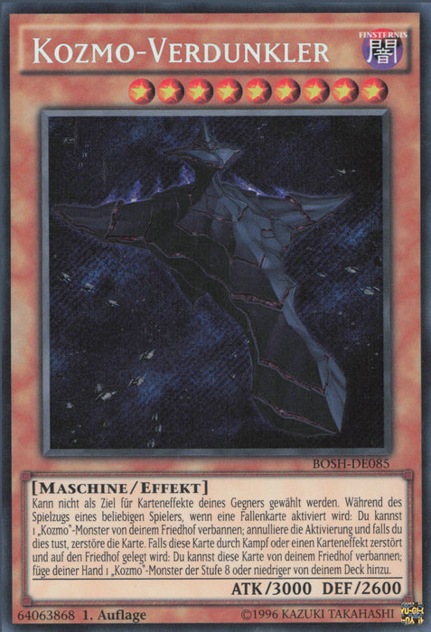 Kozmo-Verdunkler BOSH-DE085 Secret Rare Deutsch