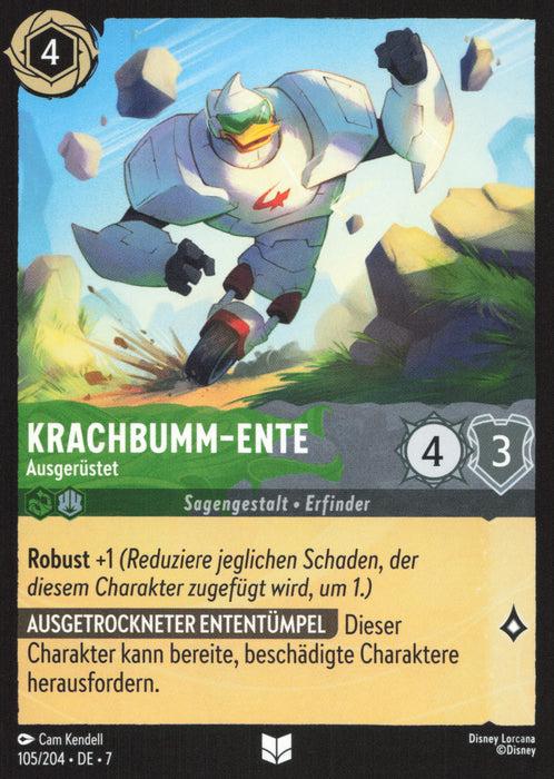 Krachbumm-Ente - Ausgerüstet 7ARI-105 Uncommon Deutsch