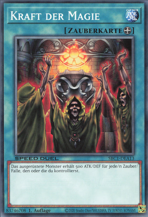 Kraft der Magie SBC1-DEA13 Common Deutsch
