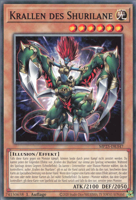 Krallen des Shurilane MP25-DE347 Common Deutsch