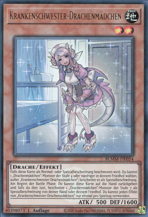 Krankenschwester-Drachenmädchen BLMM-DE054 Ultra Rare Deutsch