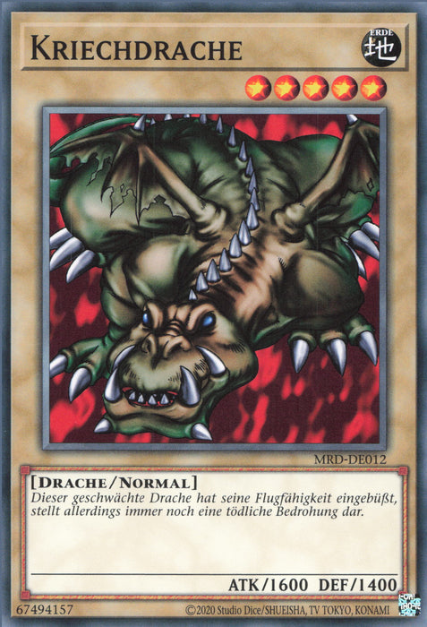 Kriechdrache MRD-25TH-DE012 Common Deutsch