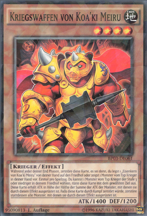 Kriegswaffen von Koa'ki Meiru (V.2) BP03-DE061 Shatterfoil