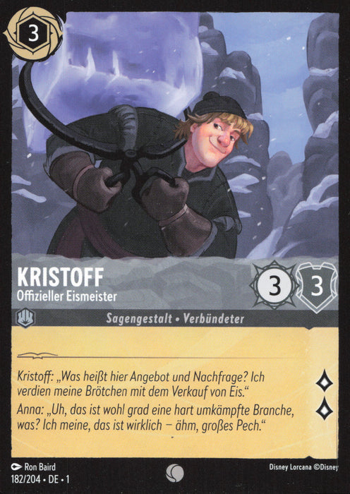 Kristoff - Offizieller Eismeister 1TFC-182 Common Deutsch