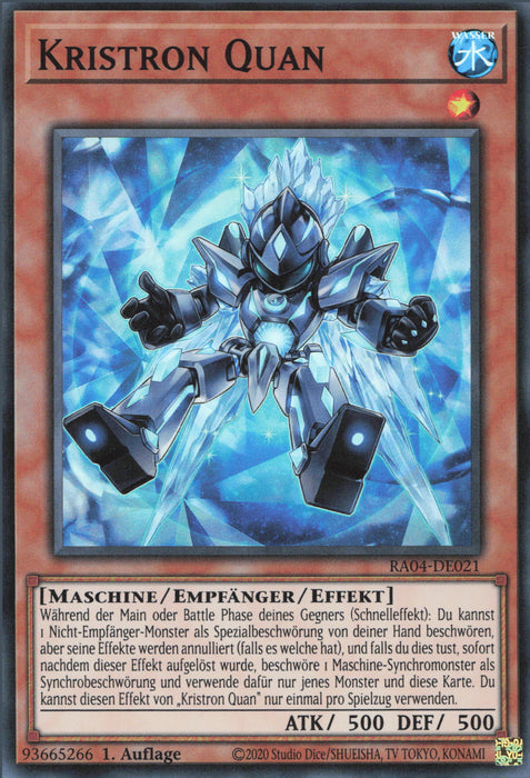 Kristron Quan (V.1) RA04-DE021 Super Rare Deutsch