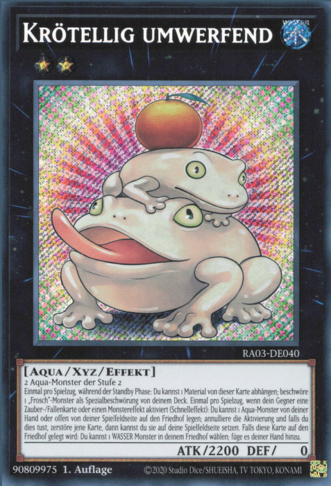 Krötellig umwerfend (V.3) RA03-DE040 Secret Rare Deutsch